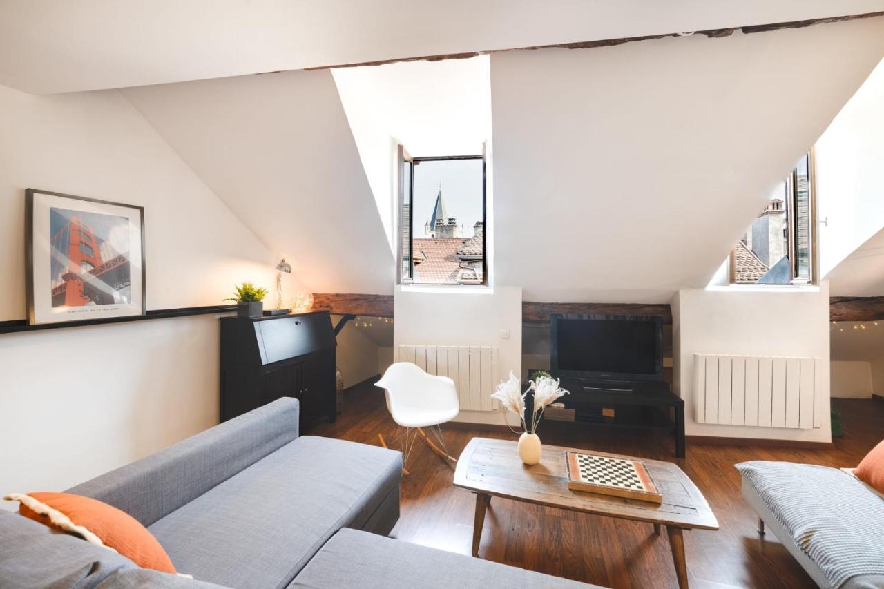 Le Philosophe - Flat In The Heart Of Annecy'S Old Town Appartement Buitenkant foto